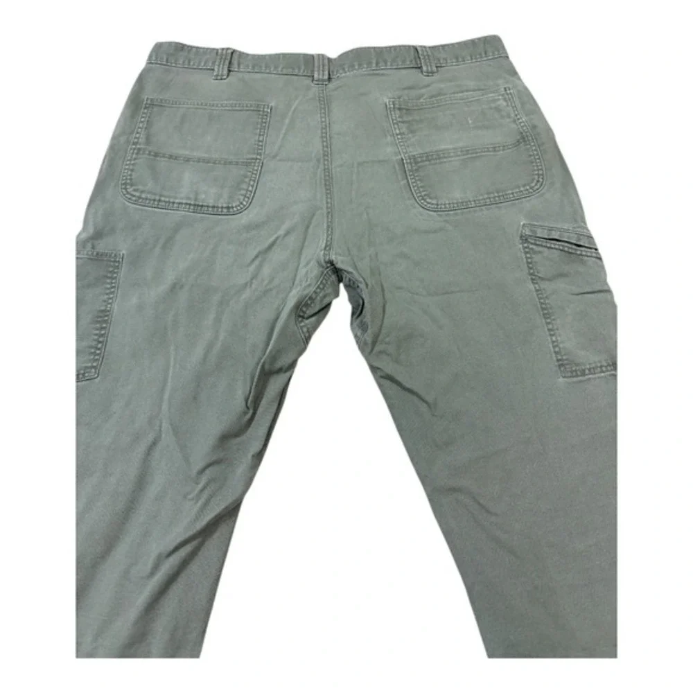 Carhartt BN2802 M Relaxed Fit Work‎ Utility Pants Khaki Green Men Size 42x32